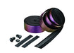 CICLOVATION BAR Tape, Leather Touch_Aurora, Synthetic Leather with an Aurora Image Pattern Design for Anti-Slip with Excellent handleing Performance, T.3mm/W.30mm/L.2000mm, Aurora Purple