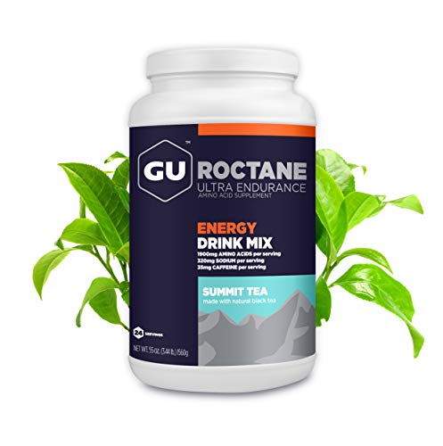 GU Energy Roctane Ultra Endurance Energy Drink Mix, 3.44-Pound Jar, Summit Tea