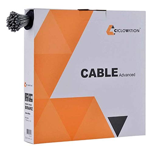 Ciclovation, Advanced IZS, Brake Cable, 1.5mm, Galvanized Steel, Slick, Road, Shimano, 1700mm, Box of 100