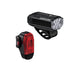 Lezyne Micro Drive 800+ and KTV Drive Pro+ Bicycle Light Set, Front and Rear Pair, 800/150 Lumen, White/Red LED, Road, Mountain, Gravel Bike, USB-C Rechargeable