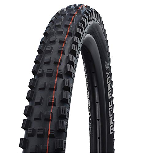 Schwalbe - Magic Mary Downhill and Enduro Tubeless Folding Bike Tire | 29 x 2.4 | Evolution Line, Super Trail, Addix Soft | Black