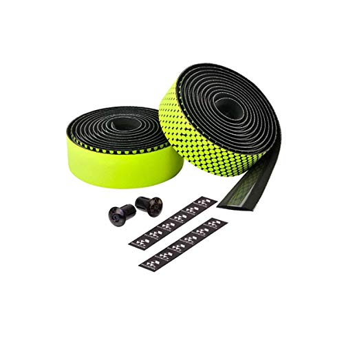 Ciclovation Advanced Leather Touch Fusion Series Bicycle Handlebar Tape - Neon Yellow - 3620.22324