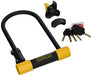 OnGuard Bulldog STD U-Lock, Black/Yellow