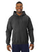 Jerzees 8 oz. NuBlend 50/50 Pullover Hood, Black Heather - X-Large