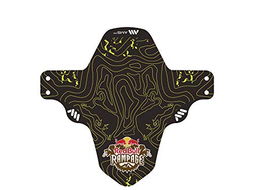 All Mountain Style Front Mudguard – Protects You and Your Bike from Waste and Dirt, X Red Bull Rampage Yellow, Universal