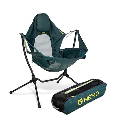 NEMO Stargaze Reclining Camp Chair | Luxury Recliner for Maximum Camping Comfort and Stargazing (2023), Lagoon