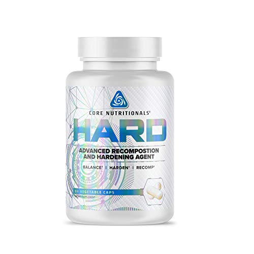 Core Nutritionals Platinum Hard Advanced Recomposition and Hardening Agent, Reduces Cortisol Levels and Regulates Healthy Estrogen Production (84 Capsules)