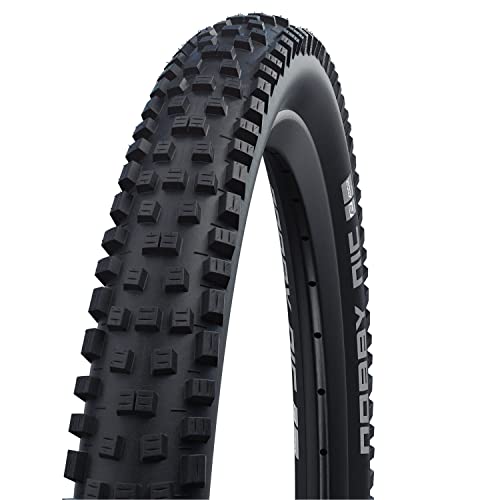 Schwalbe - Nobby Nic All MTB, Touring and Enduro Tubeless Folding Bike Tire | 27.5 x 2.35 | Evolution Line, Addix SpeedGrip, Super Trail | Black