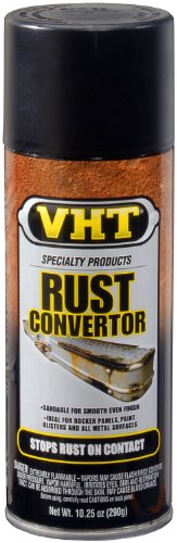 VHT SP229 Rust Convertor Spray Paint – Black – 10.25 oz Aerosol Can