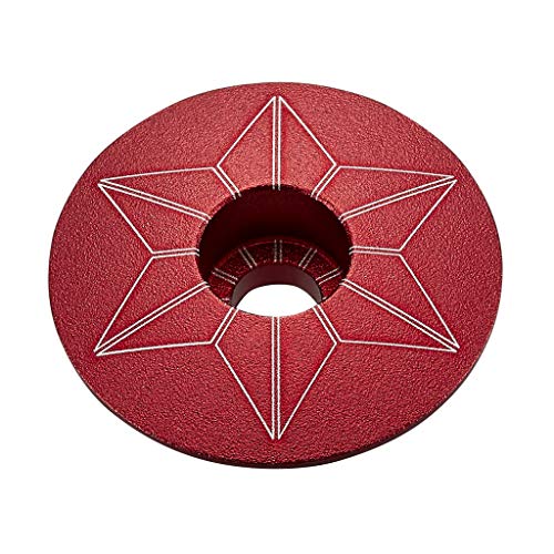 Supacaz Star Capz Red (Anodized)