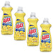 Ajax Super Degreaser Dish Liquid, Lemon, 12.6 Fluid Ounce (Pack of 4)