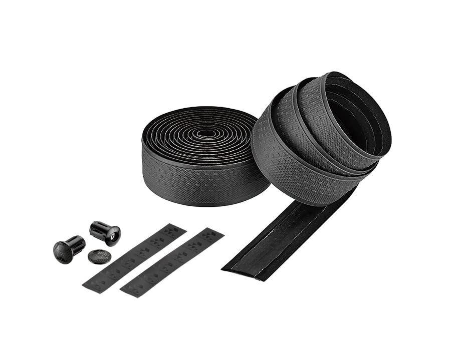 CICLOVATION BAR Tape, Grind Touch, Developed specifically for Gravel and high-Density Rubber-Based Compound is Made to Withstand All Weather Conditions, T.3mm/W.30mm/L.2000mm, Black