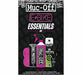 Muc Off eBike Essentials Kit - Bike Cleaning Kit, Bike Maintenance Kit for Electric Bikes - Includes Bike Wash and Bike Chain Lube