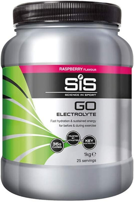 SIS Go Electrolyte Powder 56.4oz Raspberry