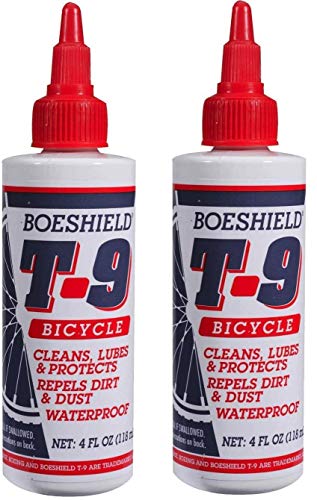 Boeshield T-9 Bicycle Chain Waterproof Lubricant and Rust Protection, 4 oz Liquid, Original Version (122183) (1, Twо Pаck)