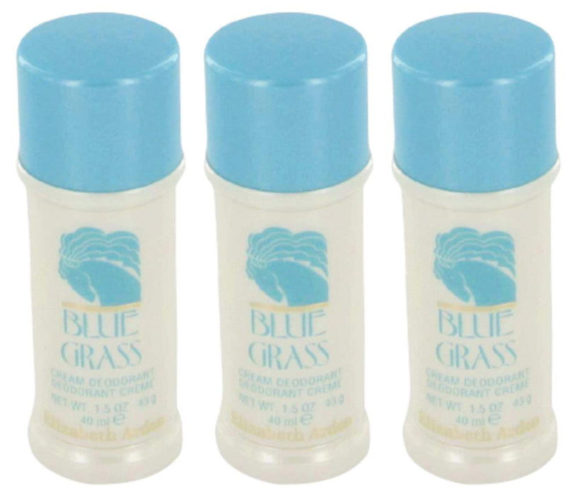 Blue Grass Cream Deodorant for Women 1.5 Oz. - Pack of 3