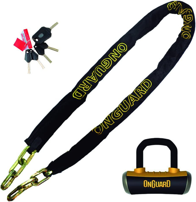 OnGuard Mastiff Chain Lock W/ Integrated Key Lock