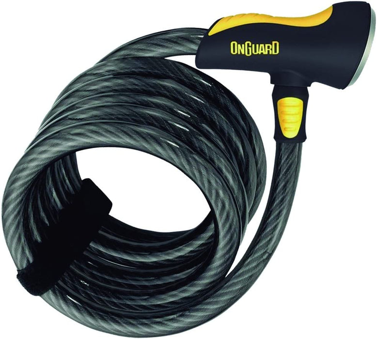 OnGuard Doberman Coil Key Cable Lock