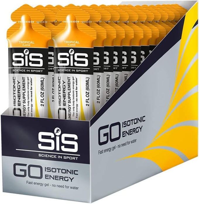 SIS Go Isotonic Energy Gel 60ml 30 Pack Tropical