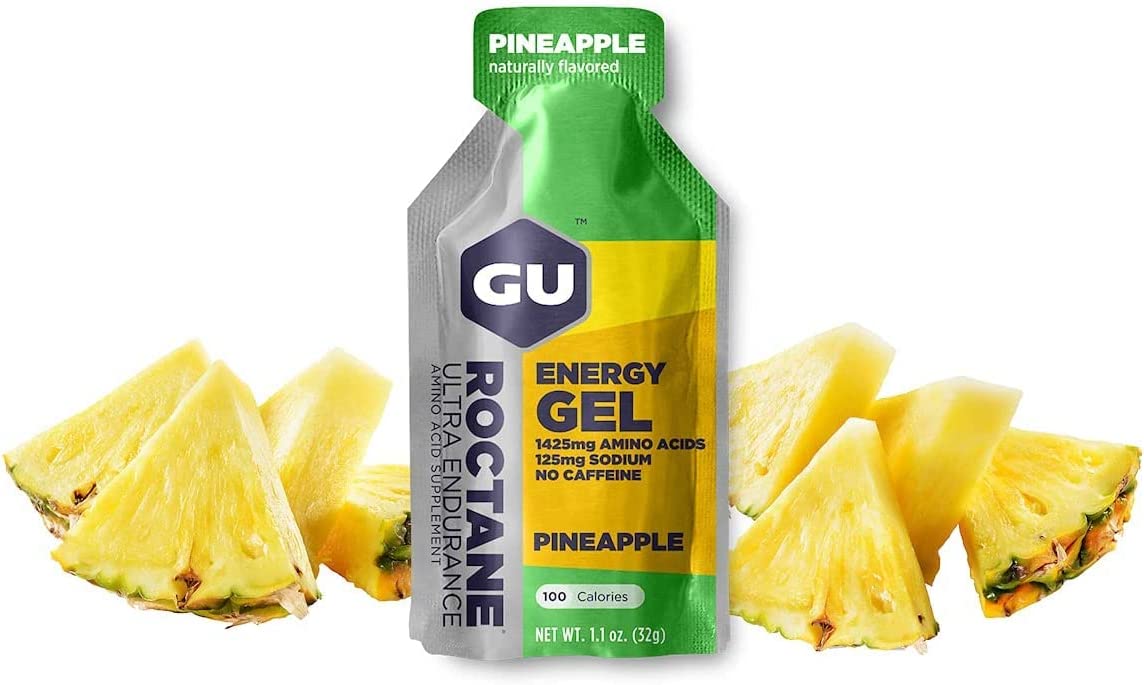 GU Energy Roctane Ultra Endurance Energy Gel, Quick On-The-Go Sports Nutrition for Running and Cycling(24 Packets)