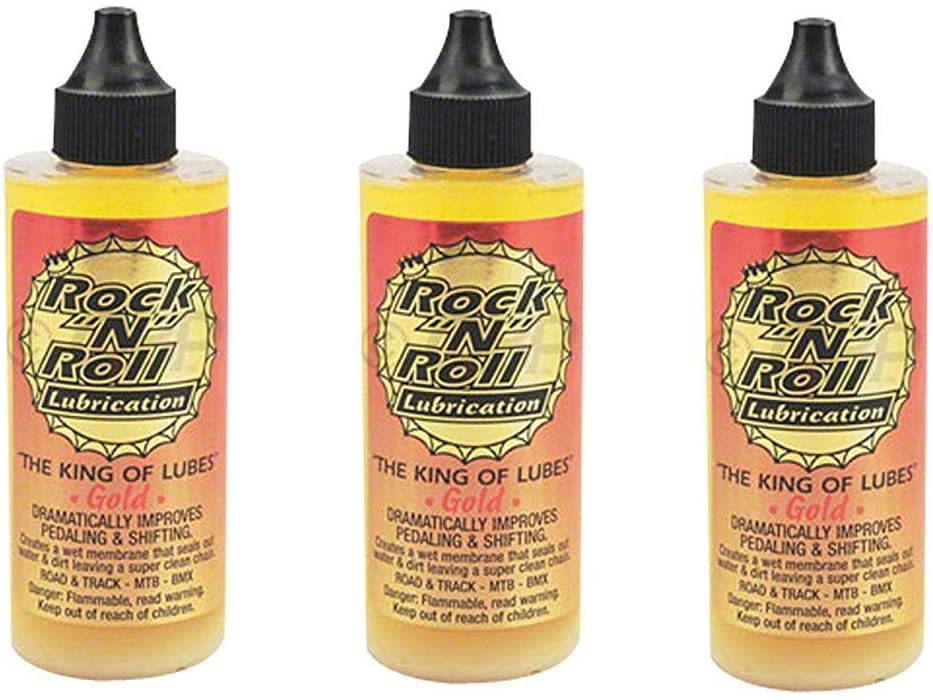 Rock N Roll 135816 Gold Chain Lubricant | 4-Ounce (pack of 3)