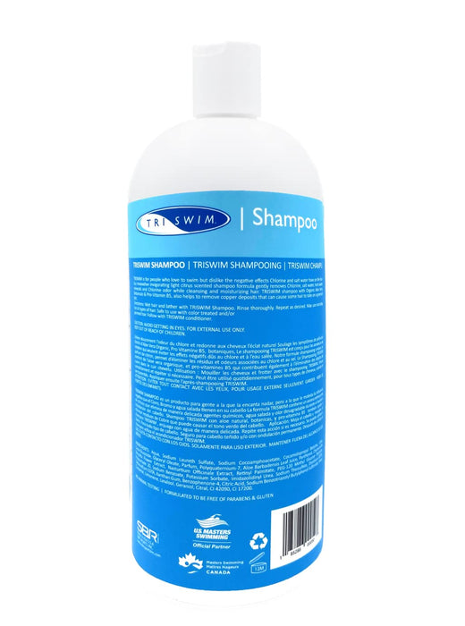 Triswim Chlorine Removal Swimmers Shampoo | 32 FL OZ