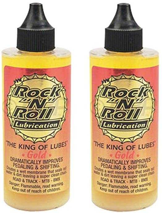 Rock N Roll Gold Chain Lubricant | 4-Ounce (pack of 2)