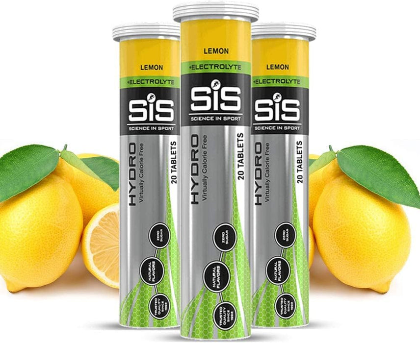 SIS Hydro 20 x 4.2g Tablets Lemon (3 Pack)