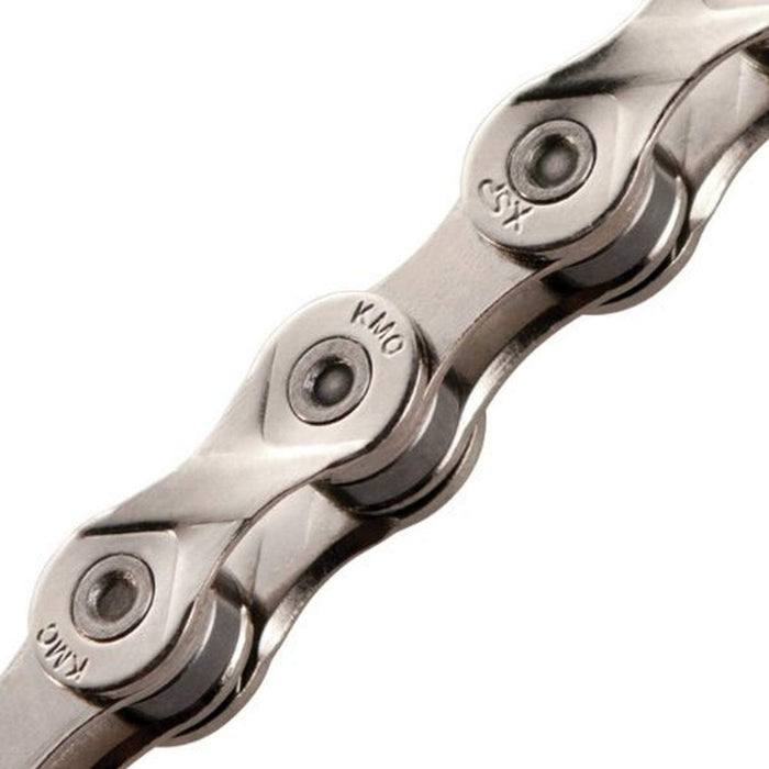 KMC X9.99 Bicycle Chain (9-27 Speed, 1/2" x 11/128"- 116L, Silver)