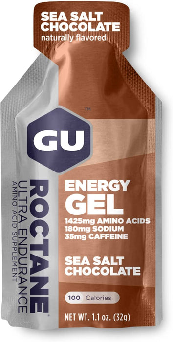 GU Energy Roctane Ultra Endurance Energy Gel, Quick On-The-Go Sports Nutrition for Running and Cycling