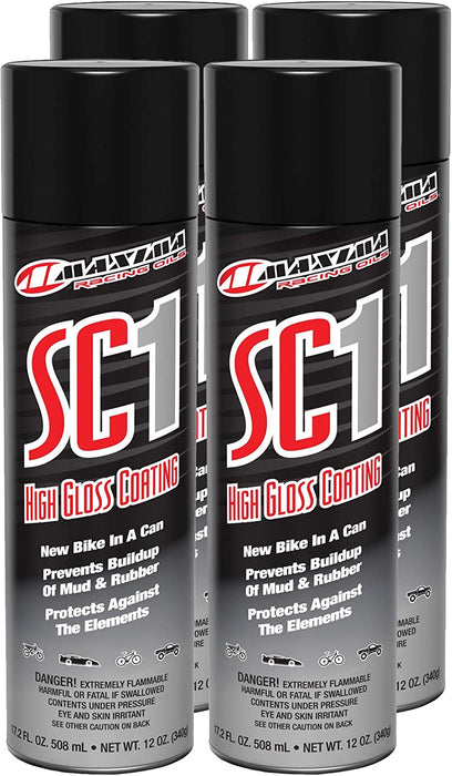 Maxima SC1 Clear Coat 17.2 Fl oz (4-Pack)