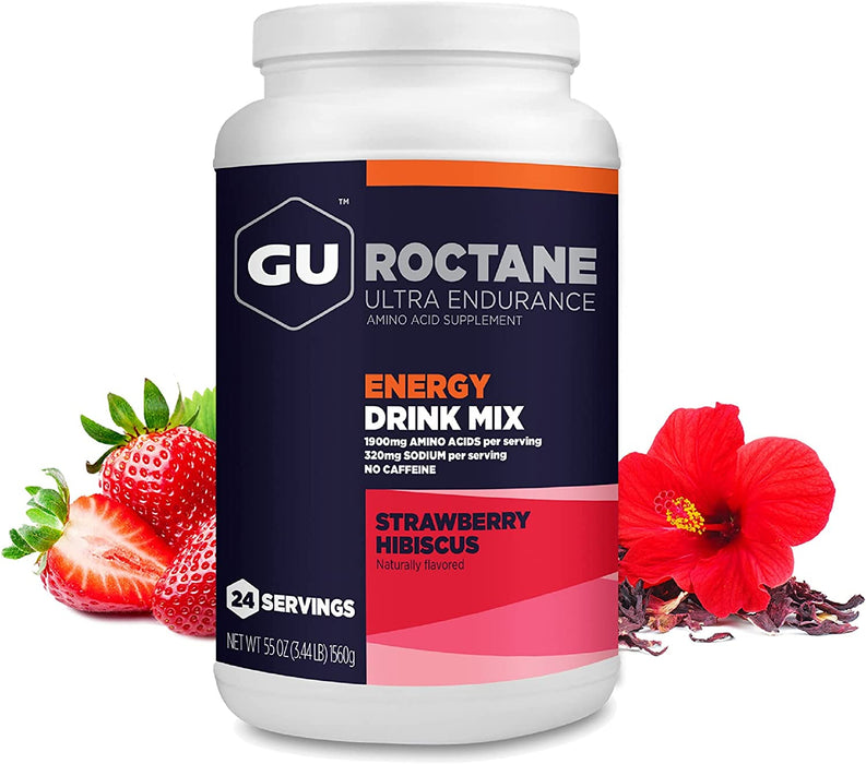 GU Energy Roctane Ultra Endurance Energy Drink Mix, 3.44-Pound Jar