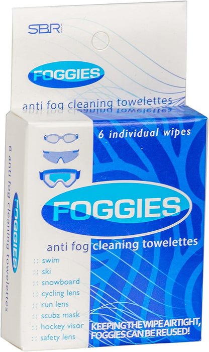 SBR Foggies towelettes 6-Pack