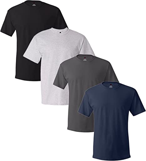 Hanes Mens ComfortSoft T-Shirt (Pack Of 4)