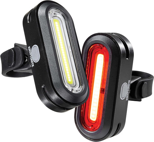 Kryptonite Avenue F-150 Front LED COB & Avenue R-75 Rear LED COB Bicycle Indicator Lights