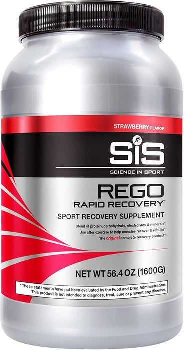 SIS Rego Rapid Recovery Powder 56.4oz Strawberry