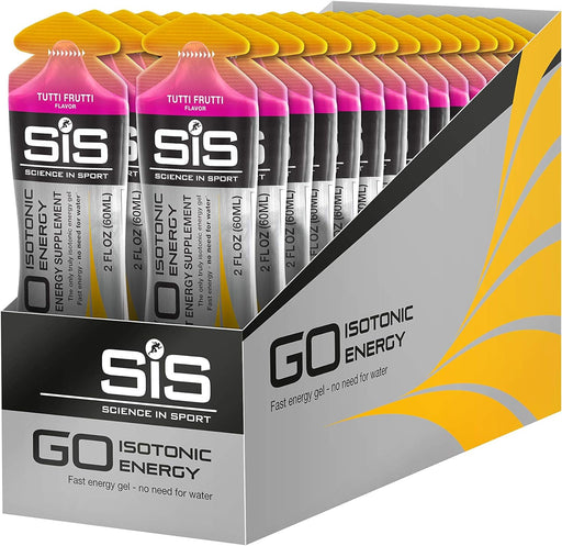 SIS Go Isotonic Energy Gel 60ml 30 Pack Tutti Frutti