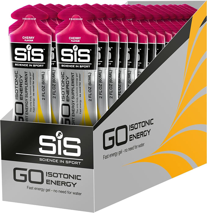 SIS Go Isotonic Energy Gel 60ml 30 Pack Cherry