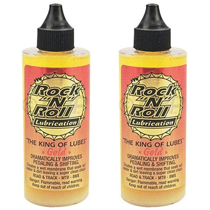 Rock N Roll 135816 Gold Chain Lubricant, 4-Ounce (2-Pack)