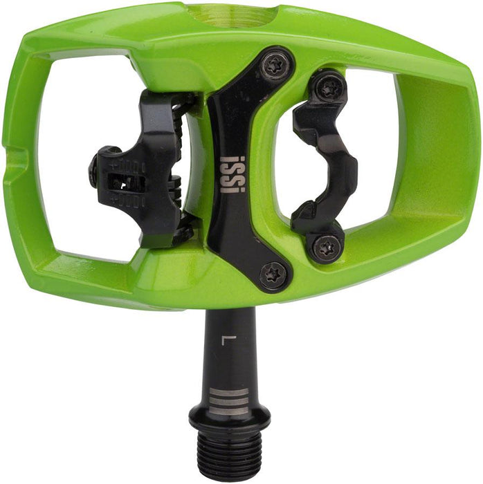 iSSi Flip III Pedals - Single Side Clipless with Platform, Aluminum, 9/16"